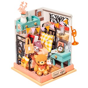 Sweet dream (chambre). Maquette de maison de poupées.