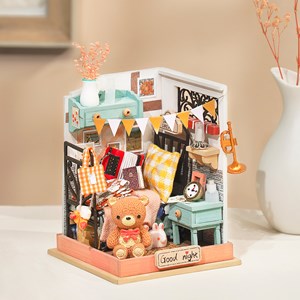 Sweet dream (chambre). Maquette de maison de poupées.