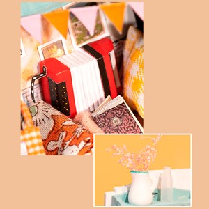 Sweet dream (chambre). Maquette de maison de poupées.