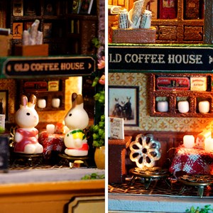 Coin du bonheur. Maquette 3d pliable, réaliste.