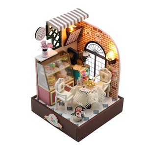 Pâtisserie douce journal. Maquette 3d réaliste.