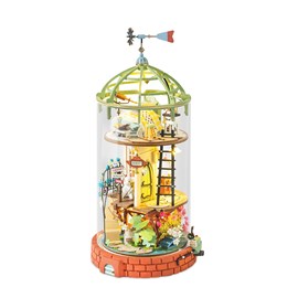 Loft voûté. Maquette 3d réaliste avec de grands détails et des lumières led.