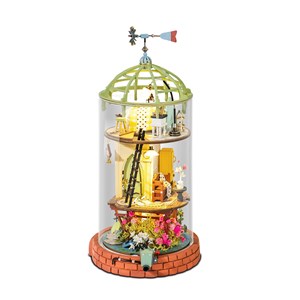 Loft voûté. Maquette 3d réaliste avec de grands détails et des lumières led.