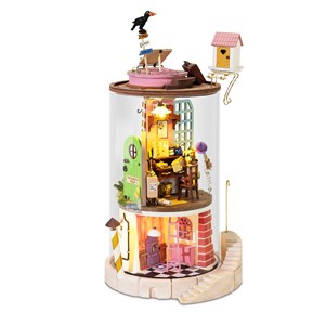 Monde mystérieux. Maquette 3d réaliste