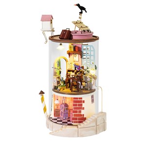 Monde mystérieux. Maquette 3d réaliste