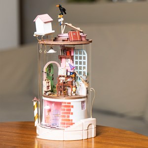 Monde mystérieux. Maquette 3d réaliste