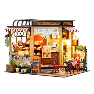 Boulangerie julia. Maquette 3d réaliste