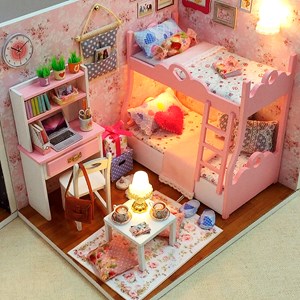 Années de luxe. Maquette 3d, réaliste avec de grands détails et des lumières led