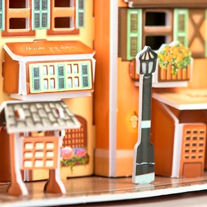 Puzzle 3d world style style classique france  fashion street shop.