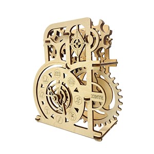 Maquette en bois 3d, design de roue de la fortune. 56 pièces.