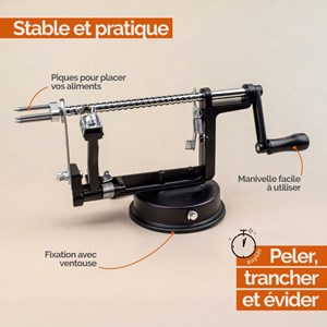 Épluche pomme - noir