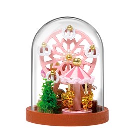 Maquette 3d fairy tale playground mini 2x2,6x4,5 cm.