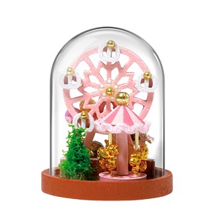 Maquette 3d fairy tale playground mini 2x2,6x4,5 cm.
