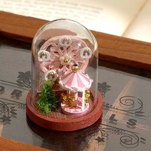 Maquette 3d fairy tale playground mini 2x2,6x4,5 cm.