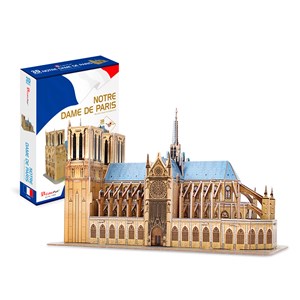 Puzzle 3d notre dame paris 27,2x14,2x18 cm.