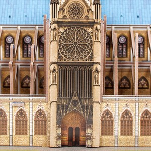 Puzzle 3d notre dame paris 27,2x14,2x18 cm.