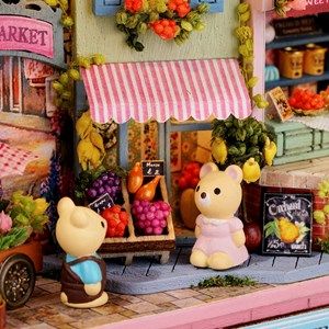 Maquette 3d lucky bazar 14,3x16,4x2,6 cm.