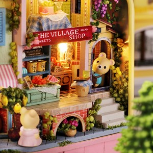 Maquette 3d lucky bazar 14,3x16,4x2,6 cm.