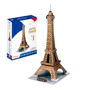 Puzzle 3d tour eiffel 23x20,5x47 cm.