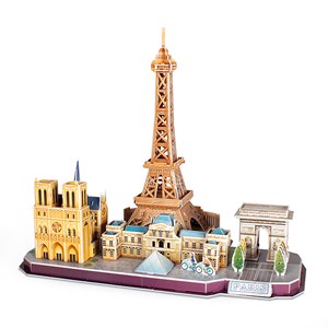 Puzzle 3d paris 38,1x25,4x32,7 cm.