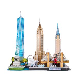 Puzzle 3d new york 37x22,5x42 cm.
