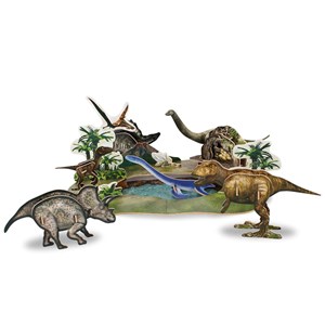 Puzzle 3d monde jurassique.