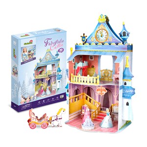 Puzzle 3d fairytail castle