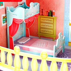 Puzzle 3d fairytail castle