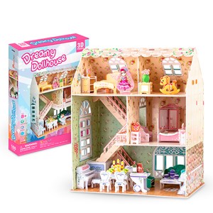 Puzzle 3d dream dollhouse