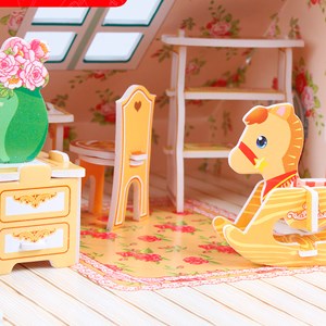 Puzzle 3d dream dollhouse