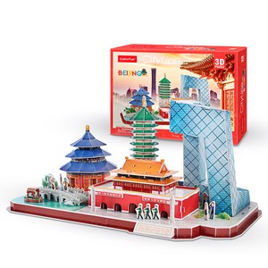 Puzzle 3d city line pekin