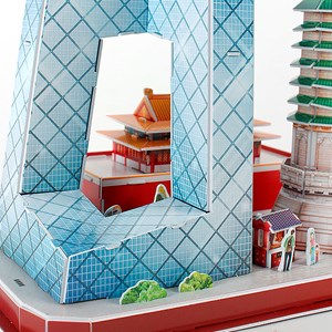 Puzzle 3d city line pekin