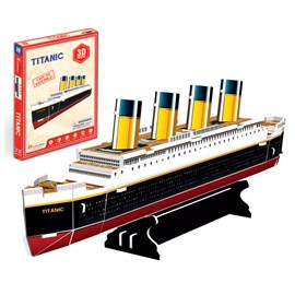 Puzzle 3d titanic 29x4x10 cm.