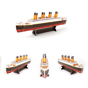 Puzzle 3d titanic 29x4x10 cm.