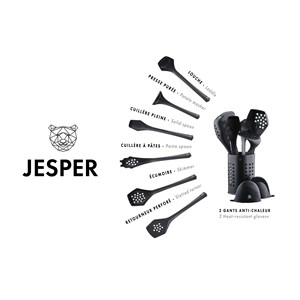 Ustensiles de cuisine - 9 pc - jesper
