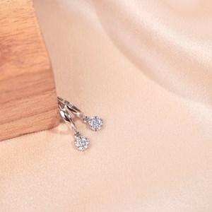 Boucles d'oreilles amour