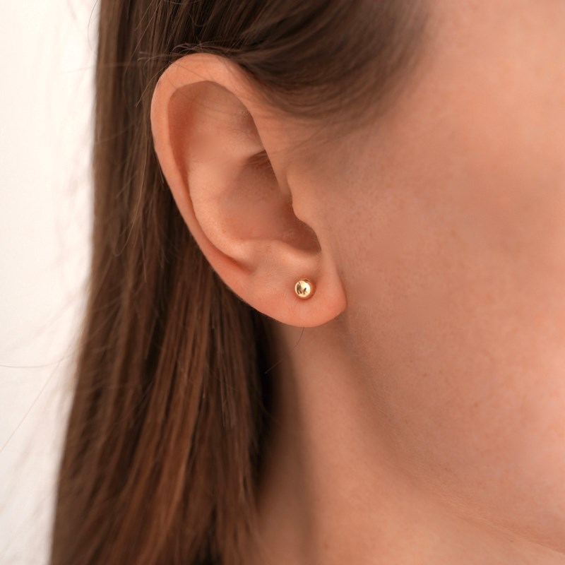 Boucles d'oreilles boule