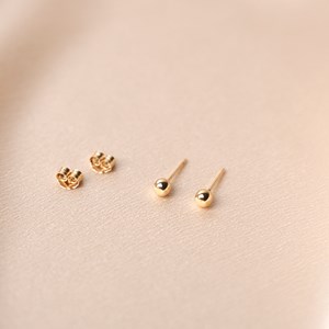 Boucles d'oreilles boule