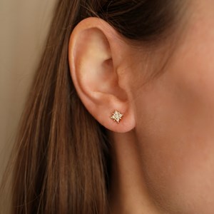 Boucles d'oreilles étoile du sud