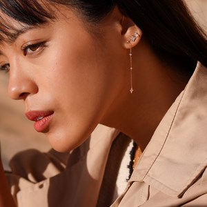 Boucles d'oreilles étoile du sud