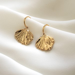 Boucles d'oreilles feuille