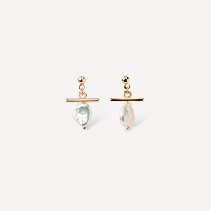 Boucles d'oreilles perle d'eau douce