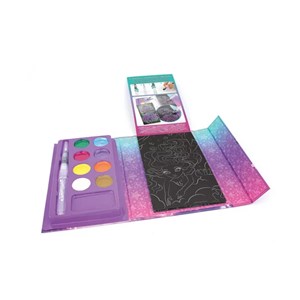 Aquarelles métalliques sur pages