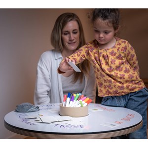 Drawin'board - plateau réversible craies et feutres effaçables