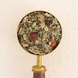 Le thé ligne et silhouette