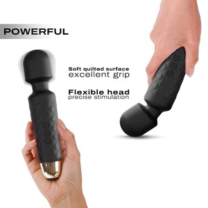 Vibromasseur wanderful noir - sextoy