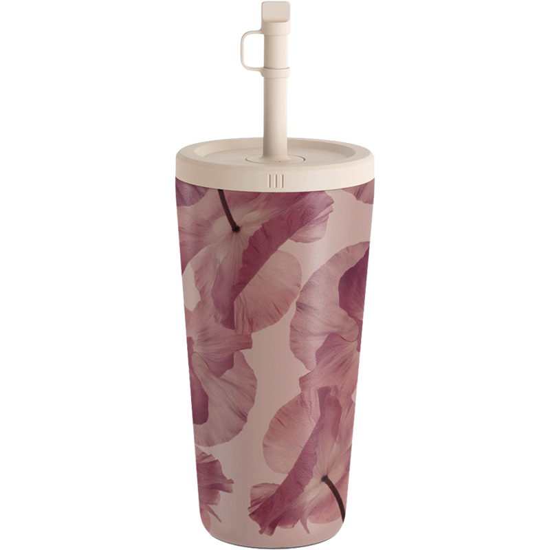 Burga - Mug de voyage avec paille 500ml tender kiss burga