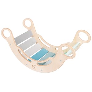 Rocker montessori bleu-vert