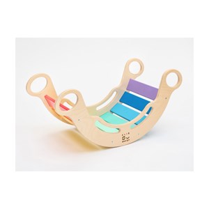 Rocker montessori planches multicolores
