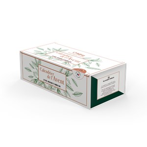Calendrier de l'avent thes et infusions bio-240 tasses soit 10 tasses par jour
